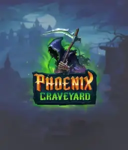 An immersive view of ELK Studios' Phoenix Graveyard slot, with its hauntingly beautiful graveyard and phoenix symbols. This image captures the slot's innovative expanding reels, coupled with its gorgeous symbols and gothic theme. The artwork conveys the game's legend of the phoenix's revival, making it enticing for those drawn to legends.