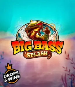 Get hooked on the exciting world of the Big Bass Splash game by Pragmatic Play, featuring a lively fish jumping out of water. This image captures the essence of the fishing theme with bold graphics and lively typography. Perfect for fishing enthusiasts, promising a captivating gaming experience. 